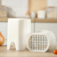 Овощерезка, 10&times;8&times;13,5 см, цвет белый