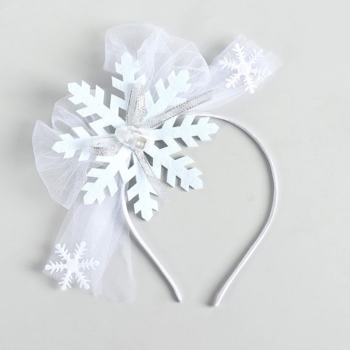 Карнавальный ободок &laquo;Снежинка&raquo;