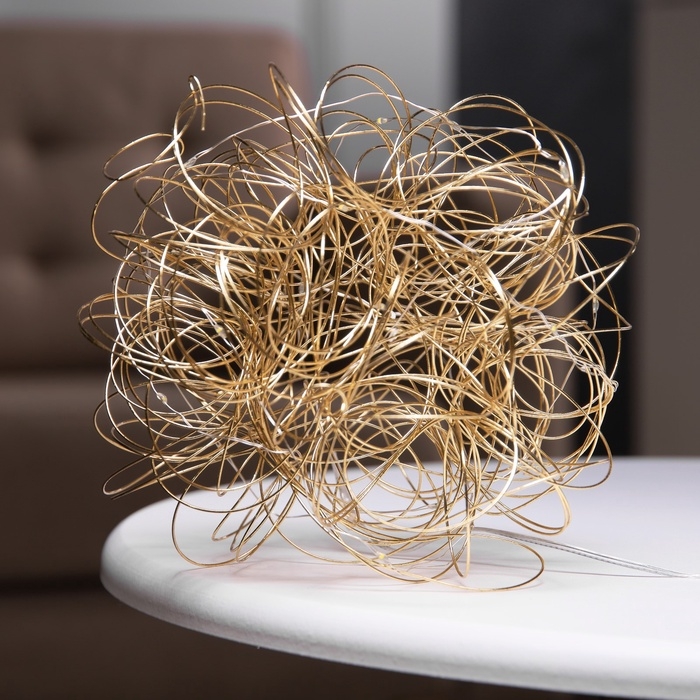 Светодиодная фигура «Облачко» 20 см, 20 LED, батарейки ААx2 (не в комплекте), свечение теплое белое Светодиодная фигура «Облачко» 20 см, 20 LED, батарейки ААx2 (не в комплекте), свечение теплое белое