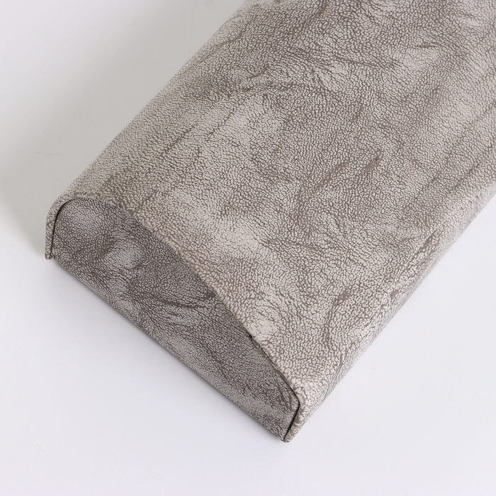 Футляр для очков на магните, длина 16 см, цвет серый