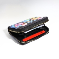 Кошелёк на молнии, цвет чёрный Кошелёк на молнии, цвет чёрный