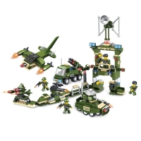 Конструктор 8 в 1 Военные &laquo;Боевая часть&raquo;, 8 видов МИКС