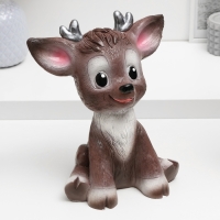 Копилка "Радостный олененок" коричневый, 24см Копилка "Радостный олененок" коричневый, 24см