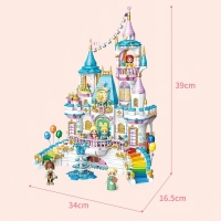 Конструктор Принцессы &laquo;Радужный замок&raquo;, 1373 детали