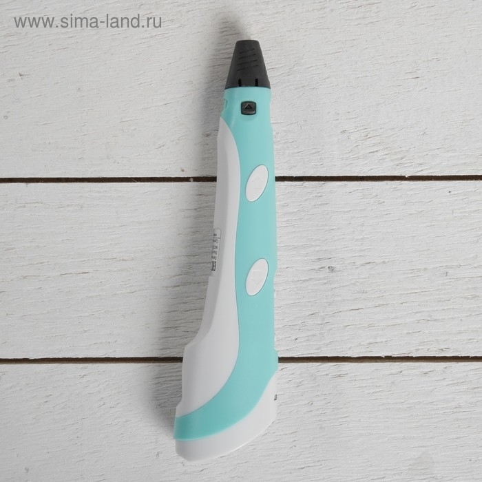 3D ручка 3Dali Plus (KIT FB0021B), ABS и PLA, голубая ( + трафарет и пластик)