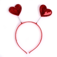 Карнавальный ободок «Сердечки» Карнавальный ободок «Сердечки»