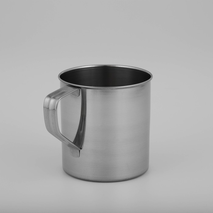 Кружка из нержавеющей стали Доляна &laquo;Индия&raquo;, 500 мл, d=9 см