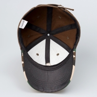 Кепка детская для мальчика &laquo;A&raquo;, цвет коричневый, р-р 52-54, 5-7 лет