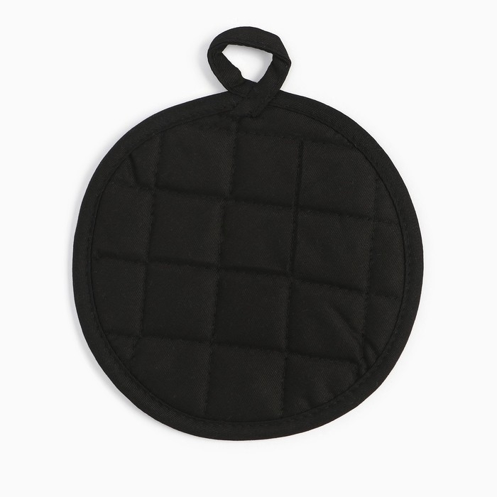 Прихватка Этель "Счастья" 17*17 см, 100% хлопок, саржа