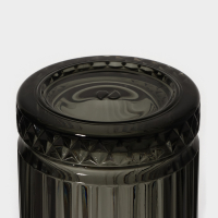 Набор стеклянных стаканов Elysia, 445 мл, 4 шт, цвет серый