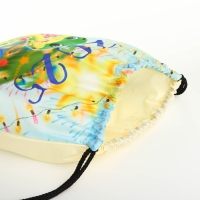 Новый год 2025. Новогодний мешок для подарков на шнурке &laquo;Змея&raquo;, символ года, цвет разноцветный