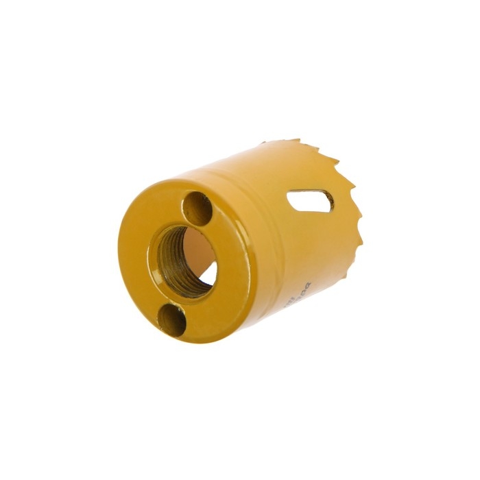 Коронка биметаллическая ТУНДРА, 35 мм, M16 с дополнительной фиксацией Коронка биметаллическая ТУНДРА, 35 мм, M16 с дополнительной фиксацией