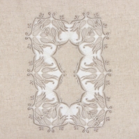 Скатерть Этель Ажурная 85*85 &plusmn;5 см, 100% п/э