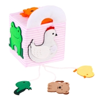 Кубик «Бизикубик.Чей малыш», МИКС Кубик «Бизикубик.Чей малыш», МИКС