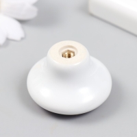 Ручка для шкатулки керамика, металл "Единорожка в облаках" 3,8х3,8 см Ручка для шкатулки керамика, металл "Единорожка в облаках" 3,8х3,8 см