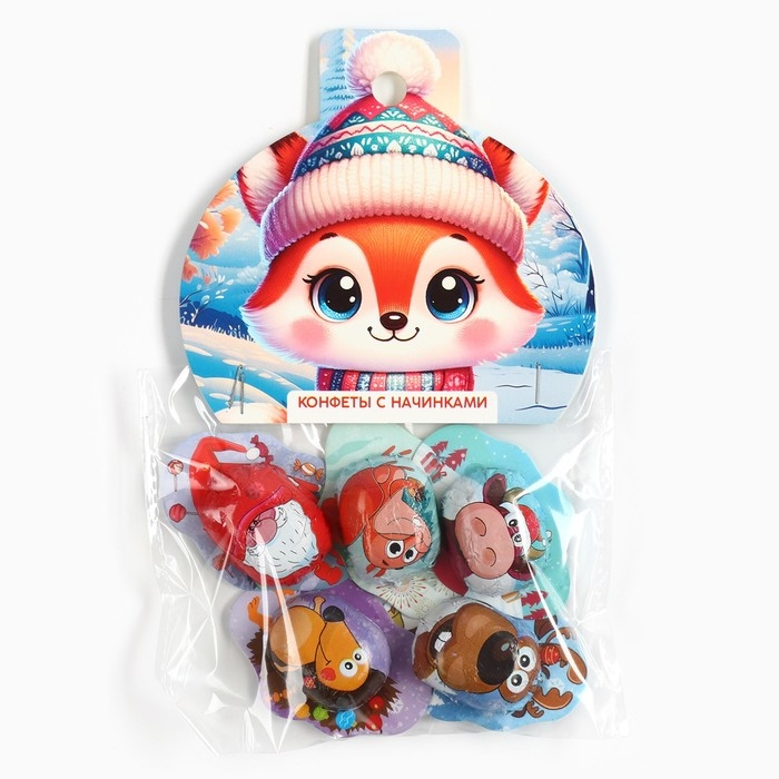 Новый год! Конфеты набор &laquo;Лисичка&raquo;, 5 шт