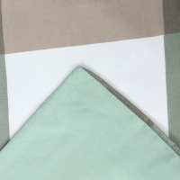 Постельное бельё Этель дуэт Olive cage 150х215см-2 шт, 225х240см, 50х70&plusmn;3 см-2 шт, новосатин