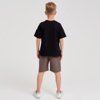 Футболка детская MINAKU &laquo;Берёза&raquo;, цвет чёрный, рост 152