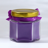 Свеча в банке "Расцветай от счастья", аромат ежевика, 6.5 х 5.5 х 5.5 см Свеча в банке "Расцветай от счастья", аромат ежевика, 6.5 х 5.5 х 5.5 см