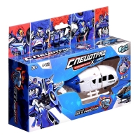 Робот &laquo;Полицейский вертолёт&raquo;, трансформируется