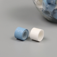 Клейкая лента пластик в банке "Белый и серо-голубой" н-р 40 шт 1,2 см, дл. 0,9 м 7х7х9 см Клейкая лента пластик в банке "Белый и серо-голубой" н-р 40 шт 1,2 см, дл. 0,9 м 7х7х9 см