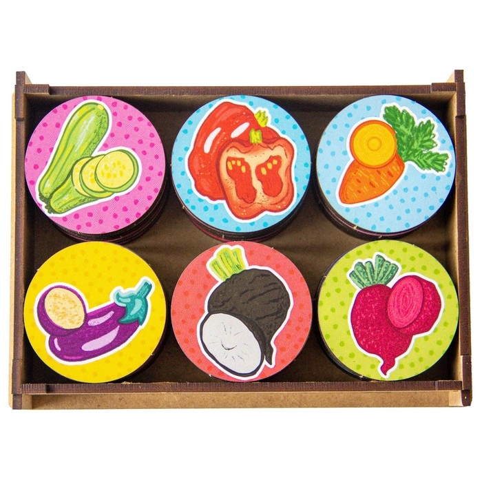 Настольная игра &laquo;Мемори. Овощи&raquo;