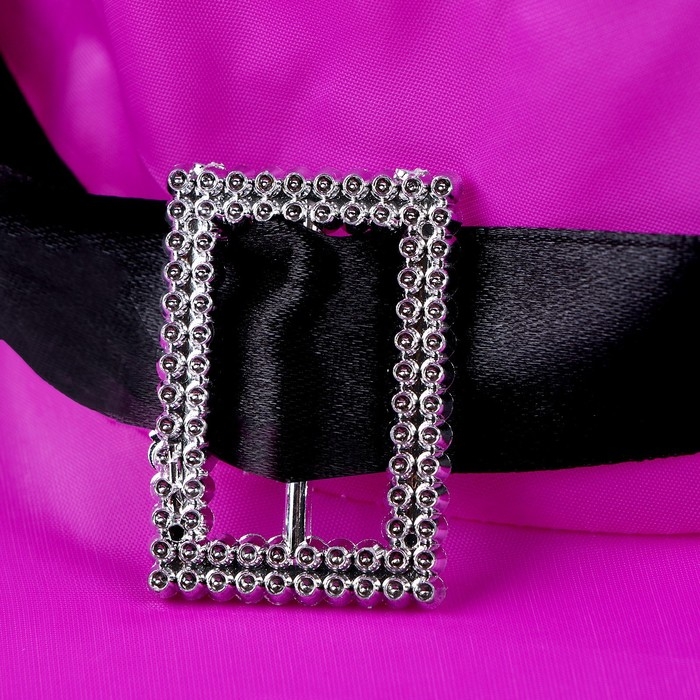 Карнавальная шляпа «Кошмарное веселье» фиолетовая, с гирляндой Карнавальная шляпа «Кошмарное веселье» фиолетовая, с гирляндой