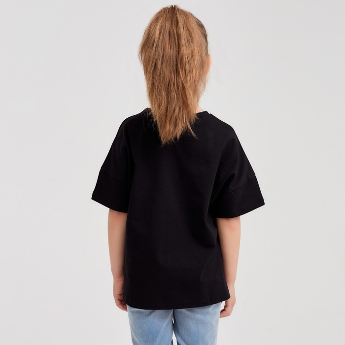 Футболка детская MINAKU Graffiti, цвет чёрный, рост 104 Футболка детская MINAKU Graffiti, цвет чёрный, рост 104