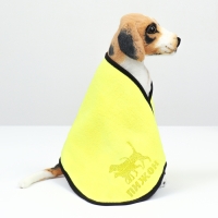 Полотенце для животных супервпитывающее, среднее, 30 х 60 см, жёлтое Полотенце для животных супервпитывающее, среднее, 30 х 60 см, жёлтое