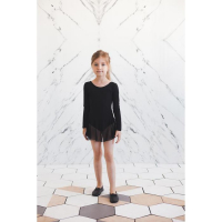 Купальник для гимнастики и танцев Grace Dance, р. 32, цвет чёрный