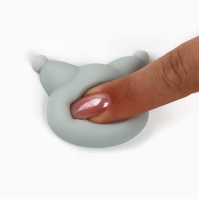 Мялка антистресс «Подарочек только для тебя», серая, 4,4 х 3,5 см Мялка антистресс «Подарочек только для тебя», серая, 4,4 х 3,5 см