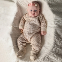 Комбинезон вязаный Крошка Я Leo Baby, рост 62-68 см