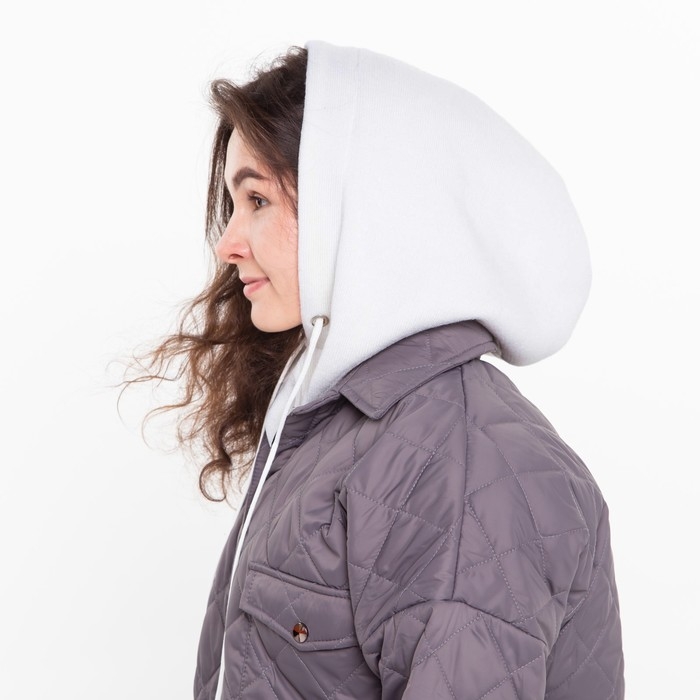 Шапка (капор) женский, цвет молочный, размер 54-58 Шапка (капор) женский, цвет молочный, размер 54-58