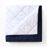 Покрывало LoveLife евро Cage: dark blue 200*210&plusmn;5см, микрофайбер, 100% п/э