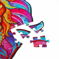 Фигурный пазл в металлической коробке &laquo;Сказочный лев&raquo;, 76 деталей