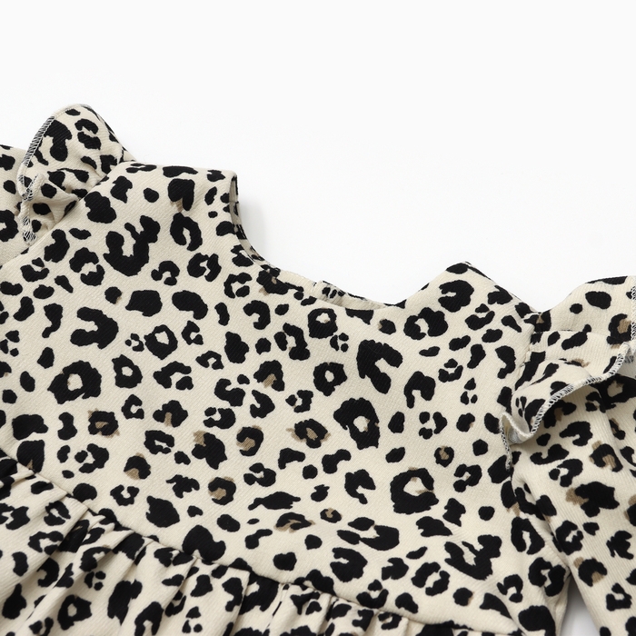 Платье Крошка Я "Лео", рост 80-86, бежевый