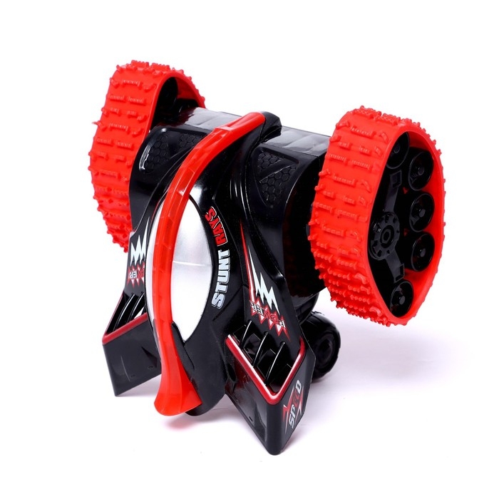 Машина-перевёртыш радиоуправляемая &laquo;Гусеничный&raquo;, работает от аккумулятора, цвет красный