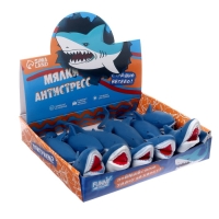 Антистресс сквиш мялка «Акула», с песком, в шоубоксе, тянучка Антистресс сквиш мялка «Акула», с песком, в шоубоксе, тянучка