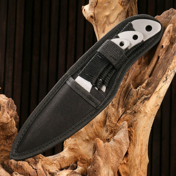 Набор метательных ножей "Закари", в оплетке, 3шт.