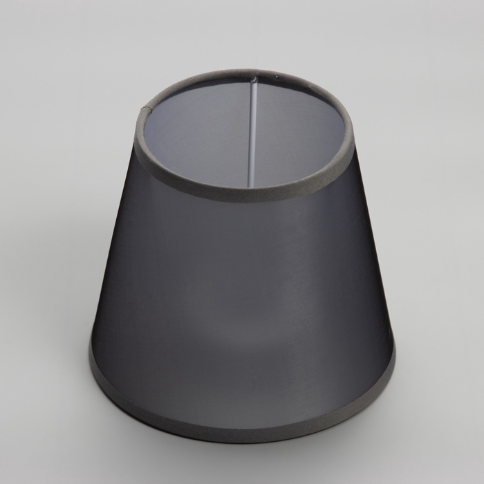 Абажур Е27 серый 15х15х13 см Абажур Е27 серый 15х15х13 см