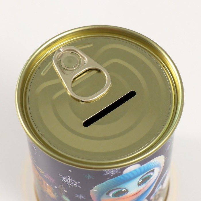 Копилка-банка металл "Сказка сбудется"