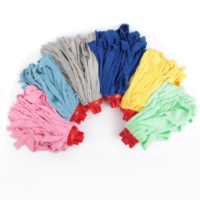 Насадка для швабры ленточная Доляна, микрофибра, 28&times;7&times;7 см, цвет МИКС