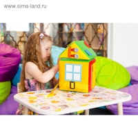Мягкий модуль тактильный «Домик Малышок», по методике Монтессори Мягкий модуль тактильный «Домик Малышок», по методике Монтессори