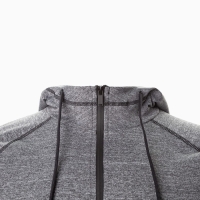 Толстовка мужская, цвет чёрно-белый, размер 54