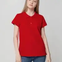 Рубашка поло женская Virma lady, красная, размер XL