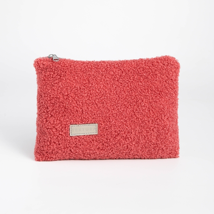 Косметичка на молнии, TEXTURA, цвет розовый Косметичка на молнии, TEXTURA, цвет розовый