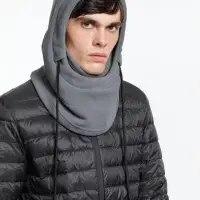 Балаклава-капюшон Nesse, серая Балаклава-капюшон Nesse, серая