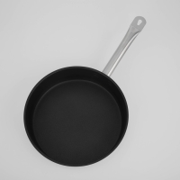 Сковорода из нержавеющей стали &laquo;Общепит&raquo;, d=28 см, h=7,5 см, корпус 0,6 мм, капсульное дно 3,5 мм, антипригарное покрытие, индукция