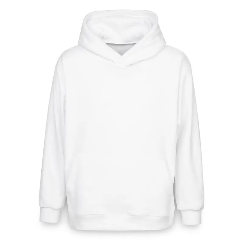 Худи флисовое унисекс Manakin, белое, размер M/L