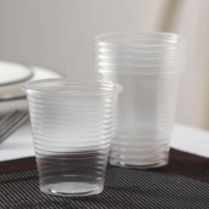 Набор пластиковой одноразовой посуды на 6 персон Не ЗАБЫЛИ! &laquo;Биг-Пак №1&raquo;, цвет белый